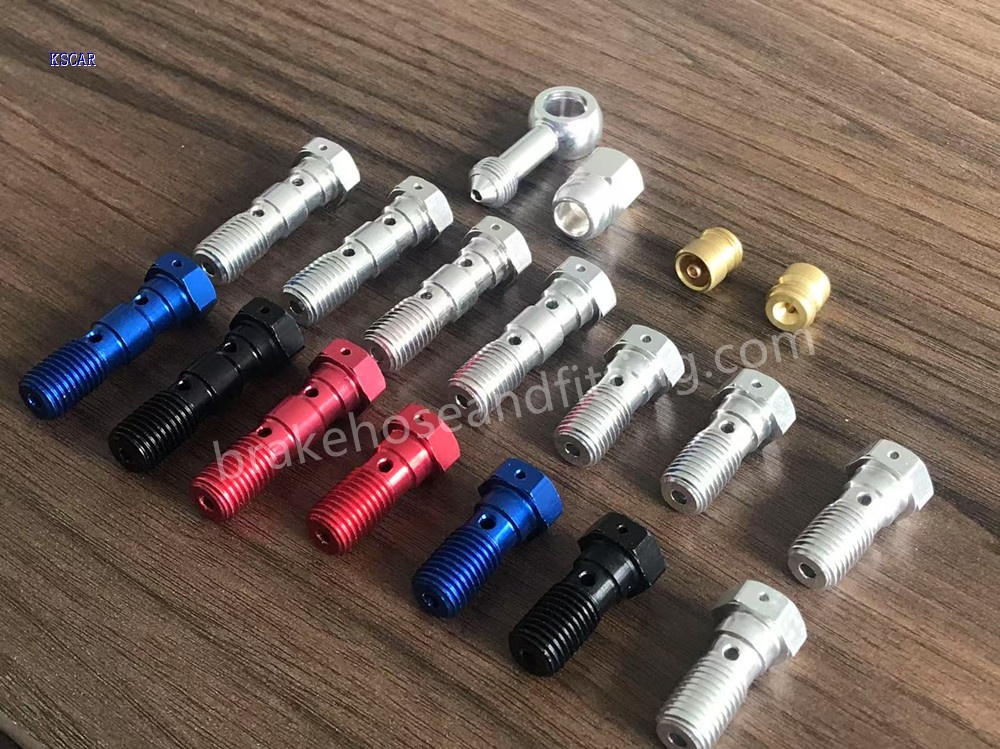 刹车系统离合器用刹车管用双孔螺栓