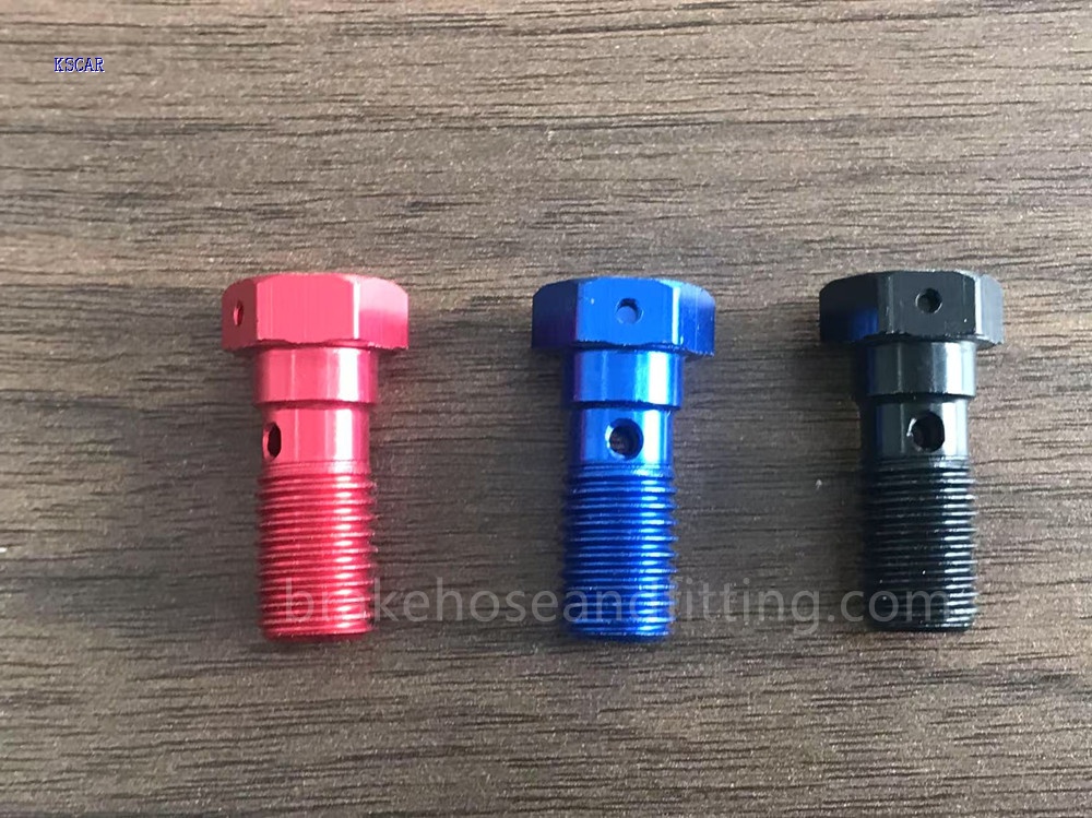 刹车系统离合器用刹车管用双孔螺栓