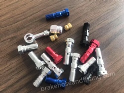 刹车系统离合器用刹车管用双孔螺栓