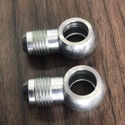 12mm Performance Stainless Steel Braided Brake Line Banjo Adapter Fitting